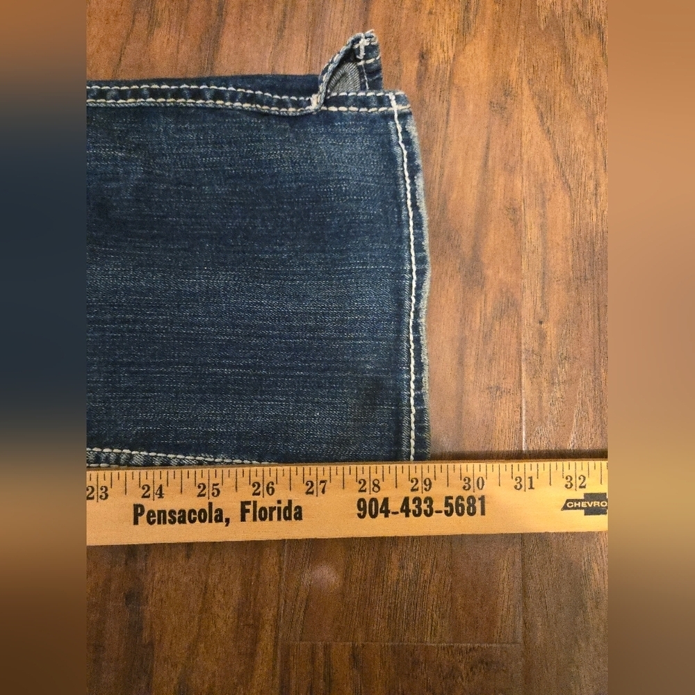 Silver Jeans Co Jeans Twisted Bootcut Distressed Womens Size 29/29 - Picture 6 of 7